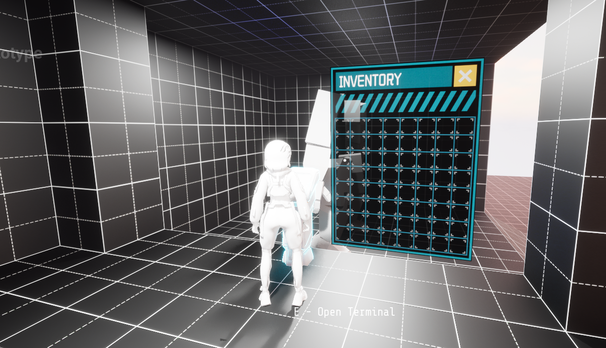 Inventory mock up 3D