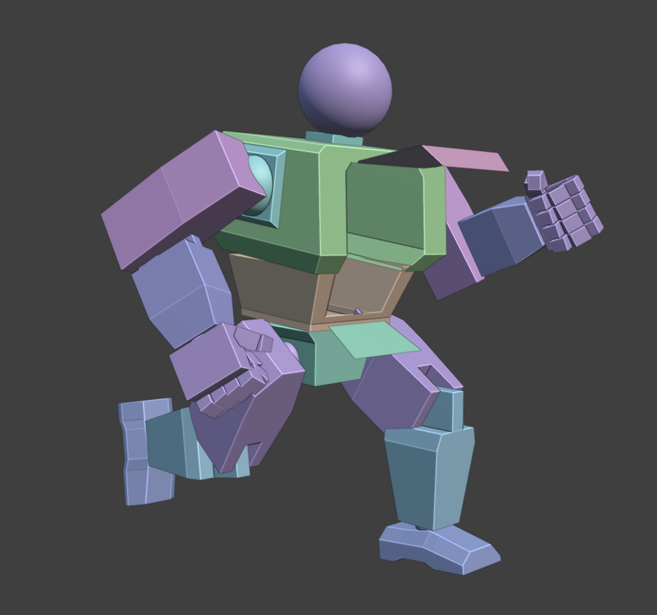 Mech block mesh